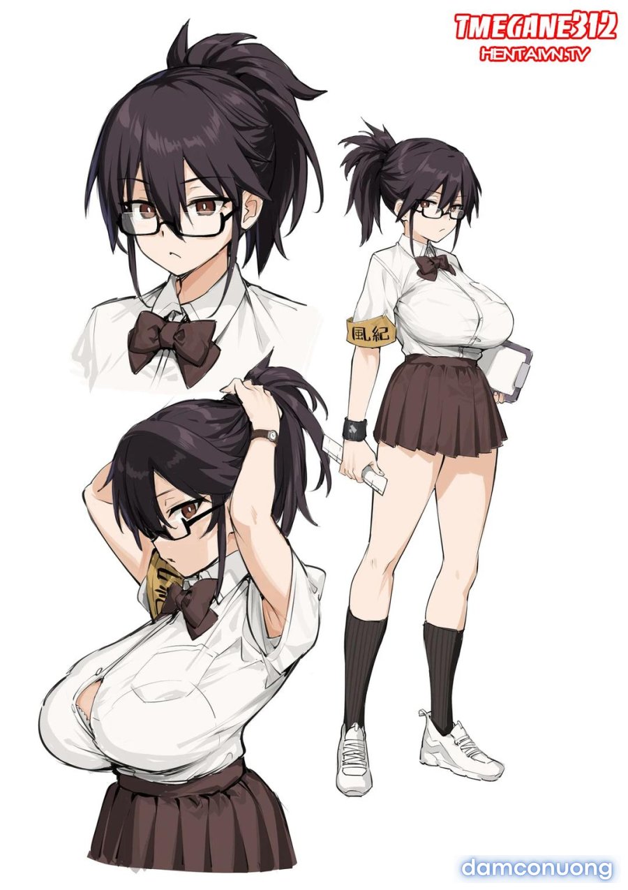Atarashii Fuuki Iinchou Wa Mune Ga Ookii To Iu Uwasa Ga Aru 