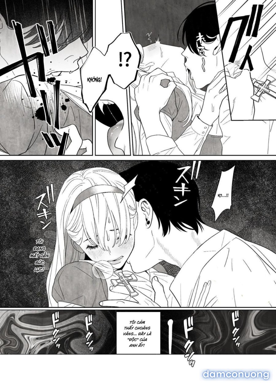 Sinful Nun Pays Penitence To The Serpent 