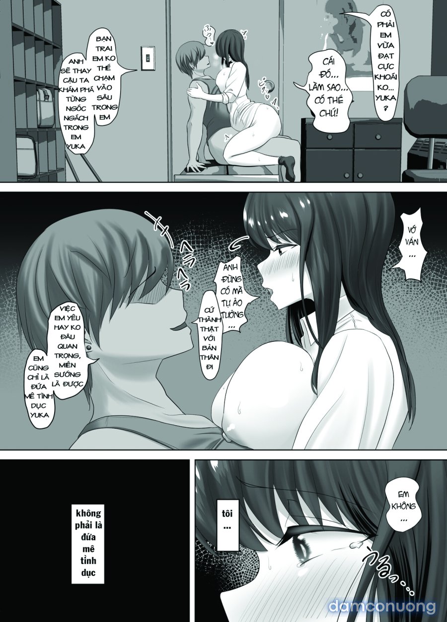 Kareshi ni dake wa Amaama na Namaiki Shoujo ga Ochiru made 