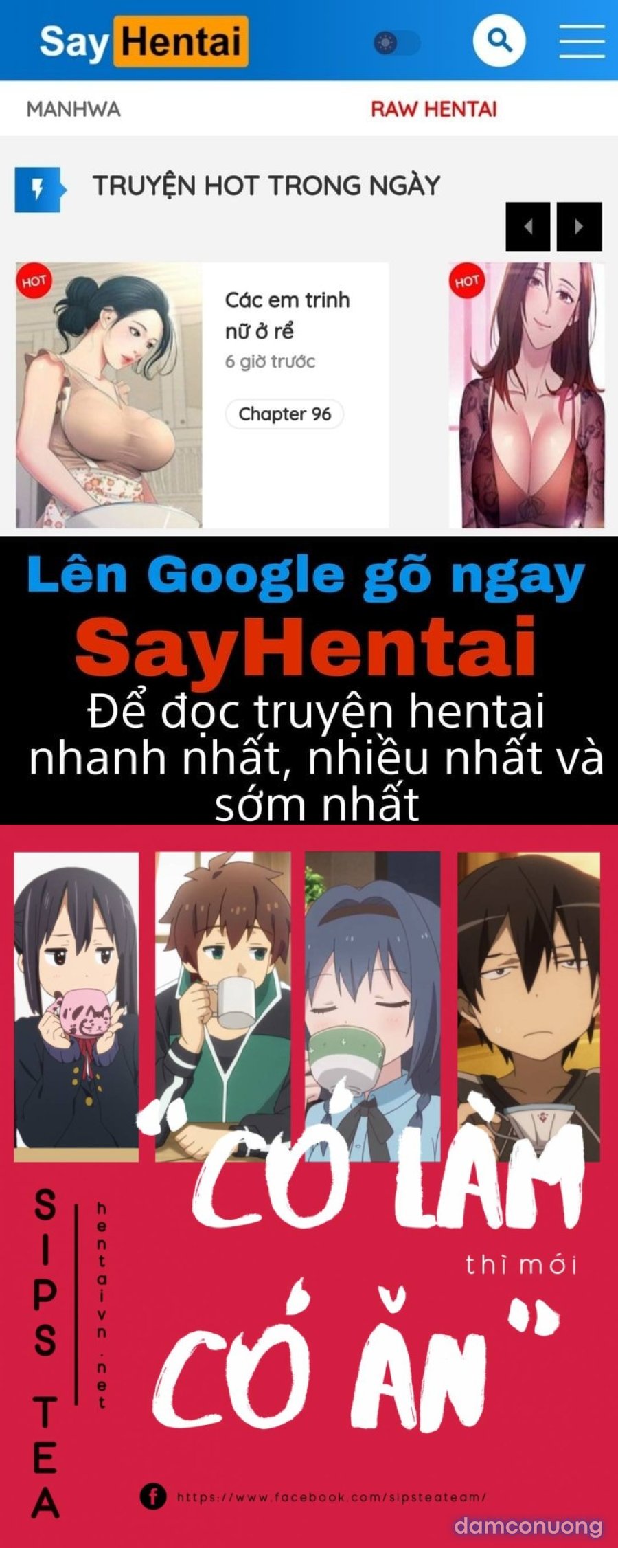 Từ giờ ta hãy đụ trần đi (cả chị lẫn em) 