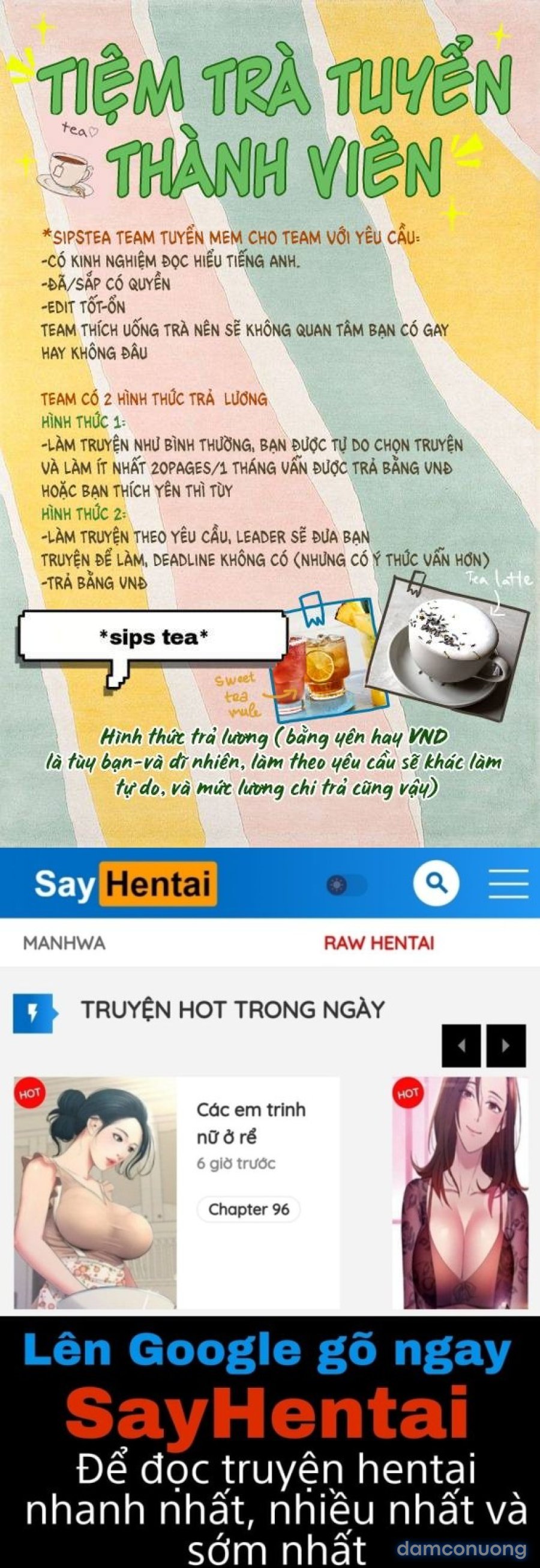 Từ giờ ta hãy đụ trần đi (cả chị lẫn em) 