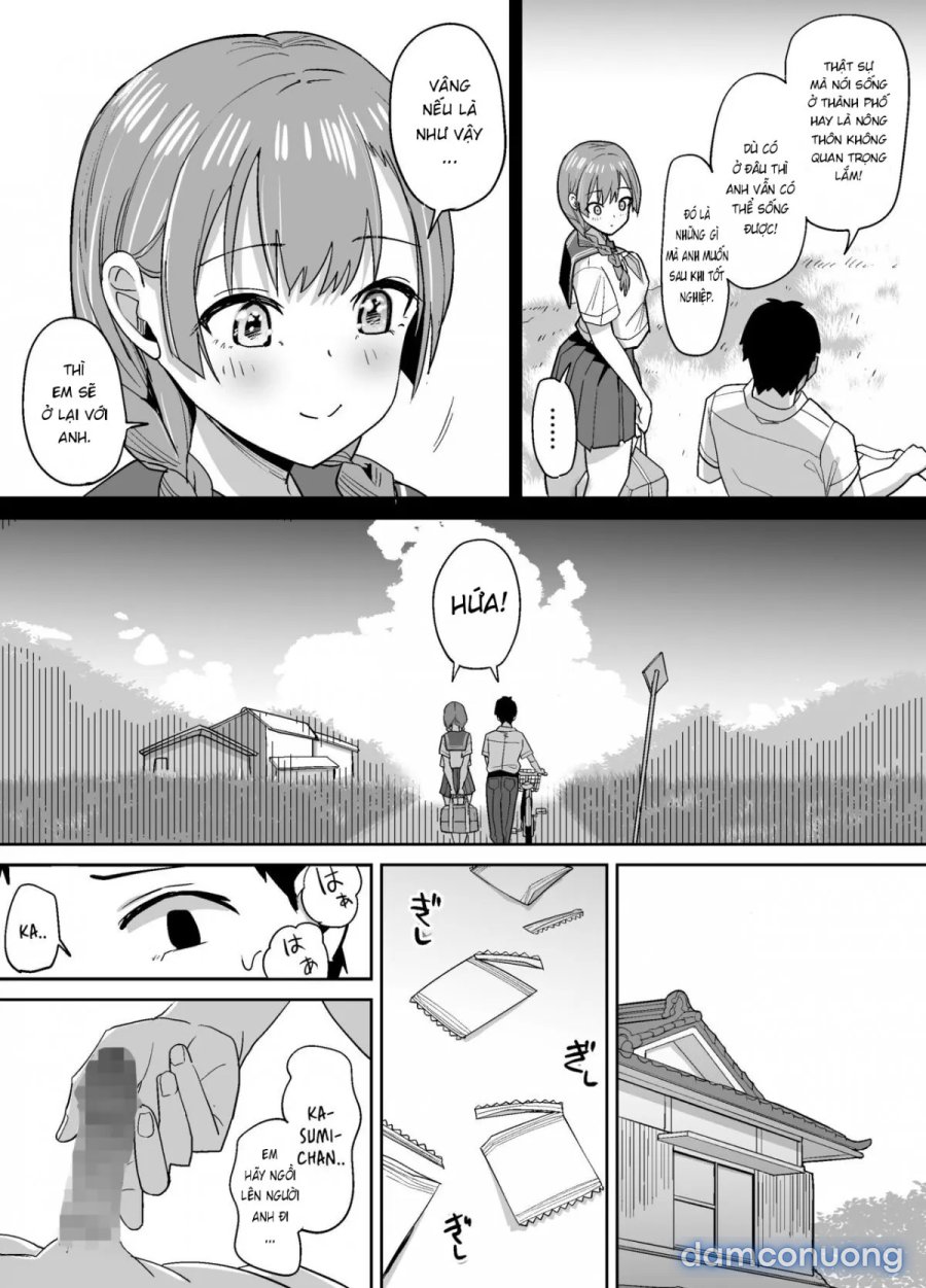 Inaka de wa Kawaii Kanojo wo Furyou no Senpai ni Netorare 