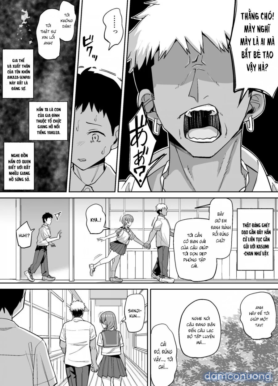 Inaka de wa Kawaii Kanojo wo Furyou no Senpai ni Netorare 