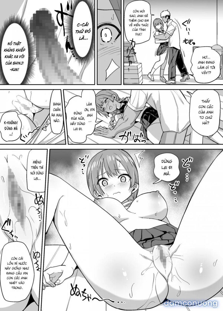 Inaka de wa Kawaii Kanojo wo Furyou no Senpai ni Netorare 
