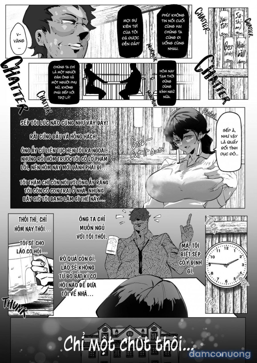 Miboujin Single Mother wa Kaisha no Joushi ni Mainichi Okasareteiru 