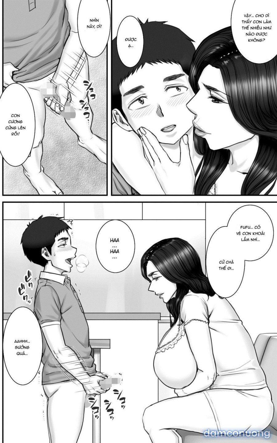 Làm tình với dì không ngừng nghỉ 