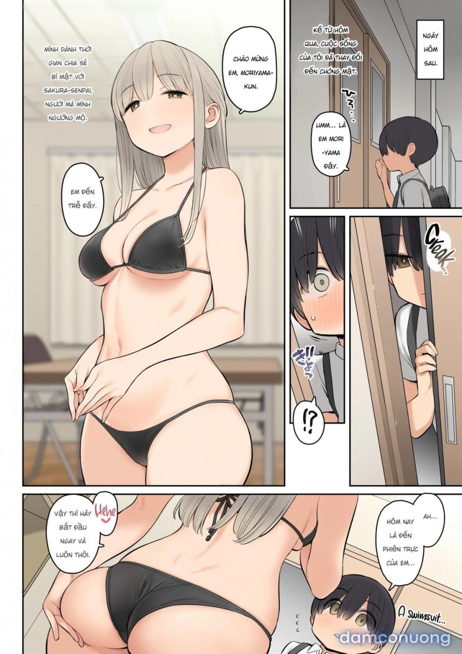 Tôi, người không có gì nổi bật cùng với senpai ngoài tầm với 