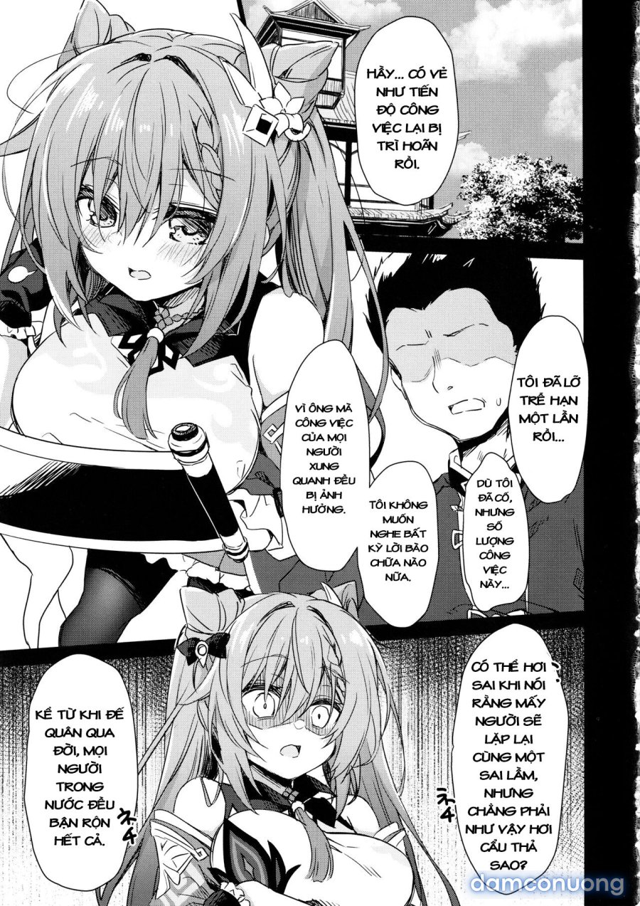 Black na Keqing ni Saimin o 