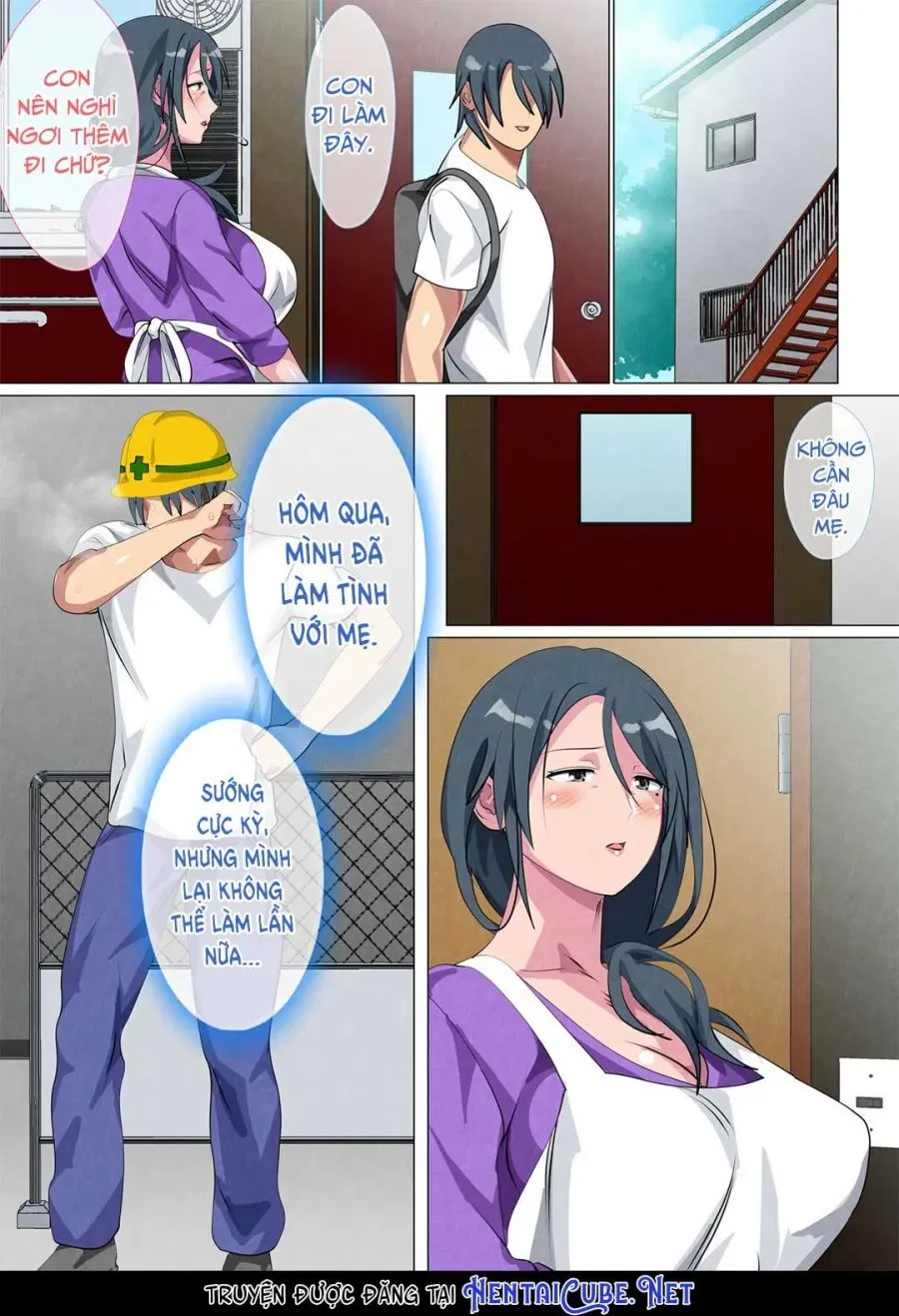 Người mẹ góa bụa Sayoko và con trai 