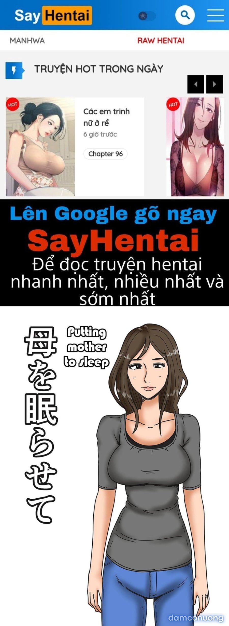 Dụ mẹ uống thuốc ngủ 