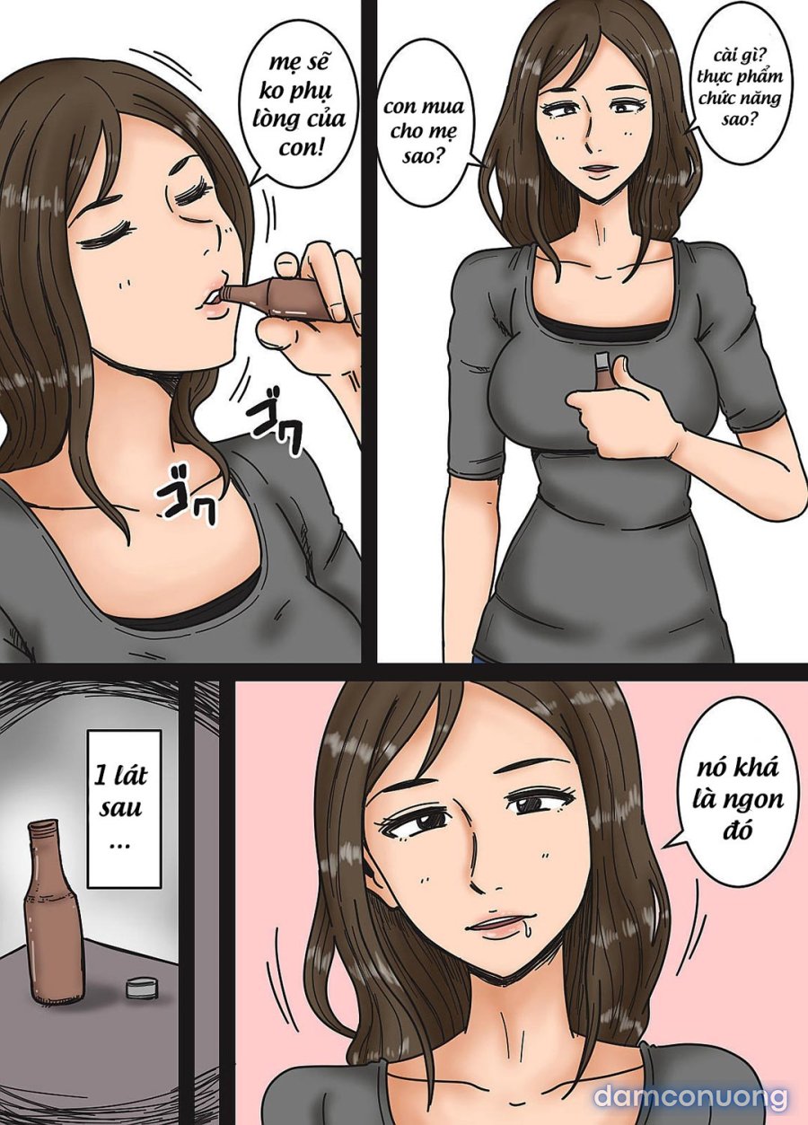 Dụ mẹ uống thuốc ngủ 