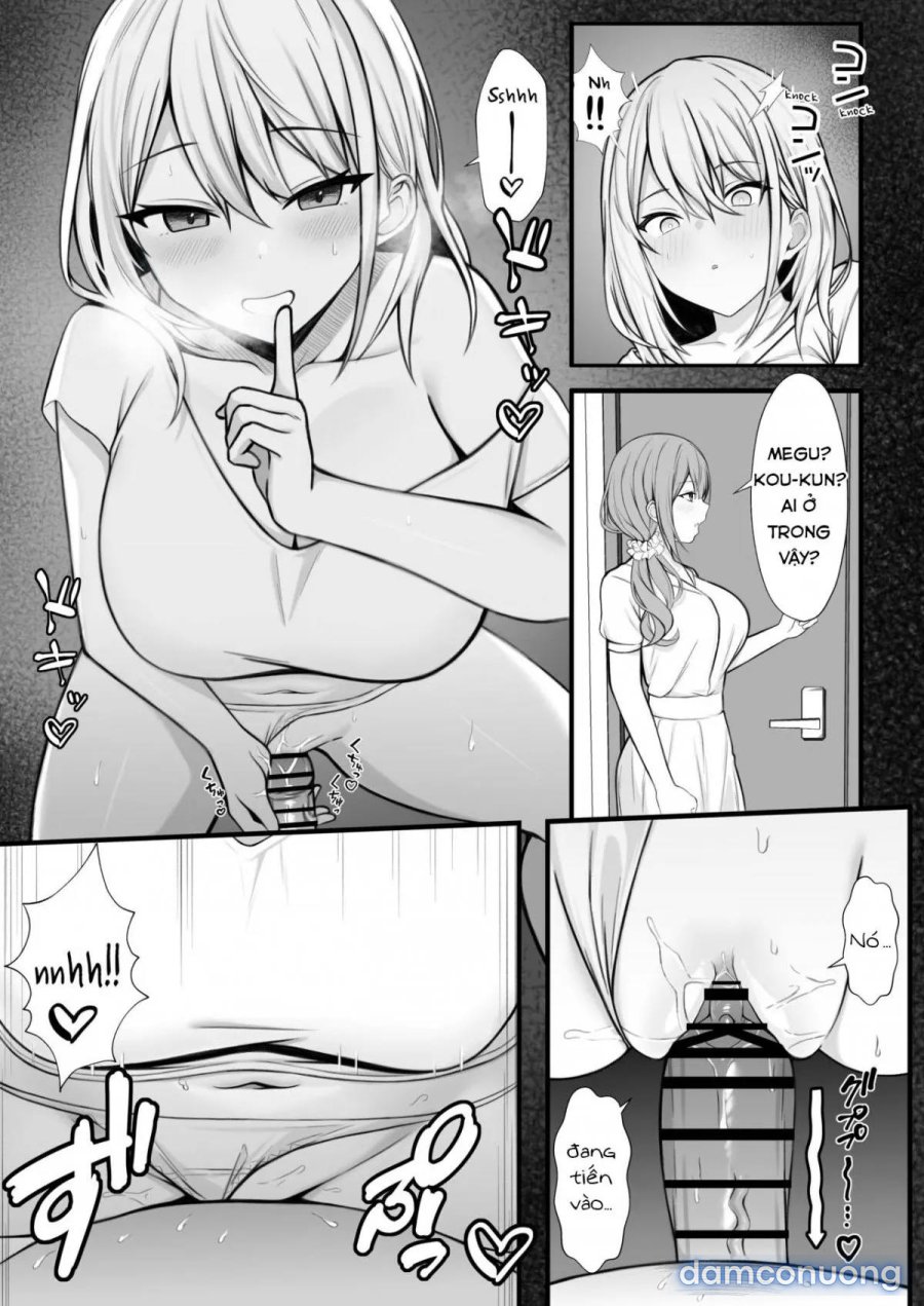 Ie ni Yattekita Gimai ga Erosugite Tsuma ni Kakurete Yarimakuri 