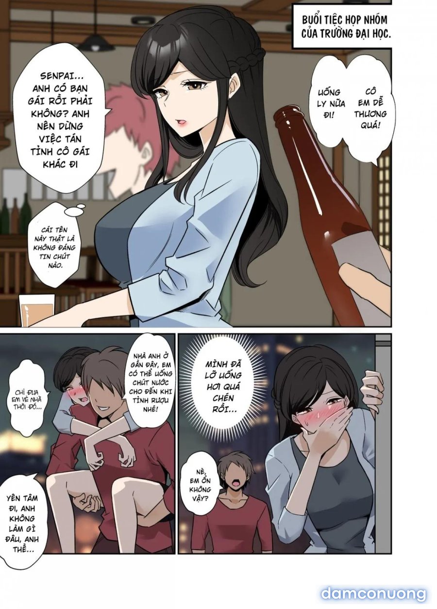 Yotta daigaku no kouhai o turekonde warui koto o suru hanashi 