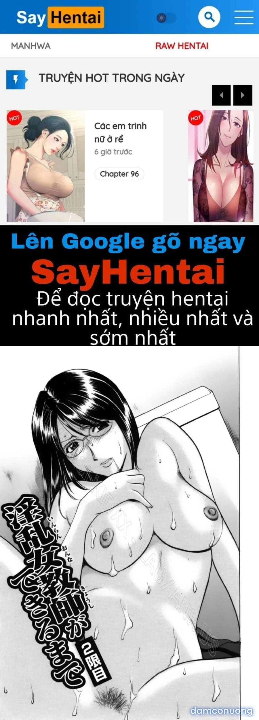 Cho đến khi cô ta trở nên dâm đãng 