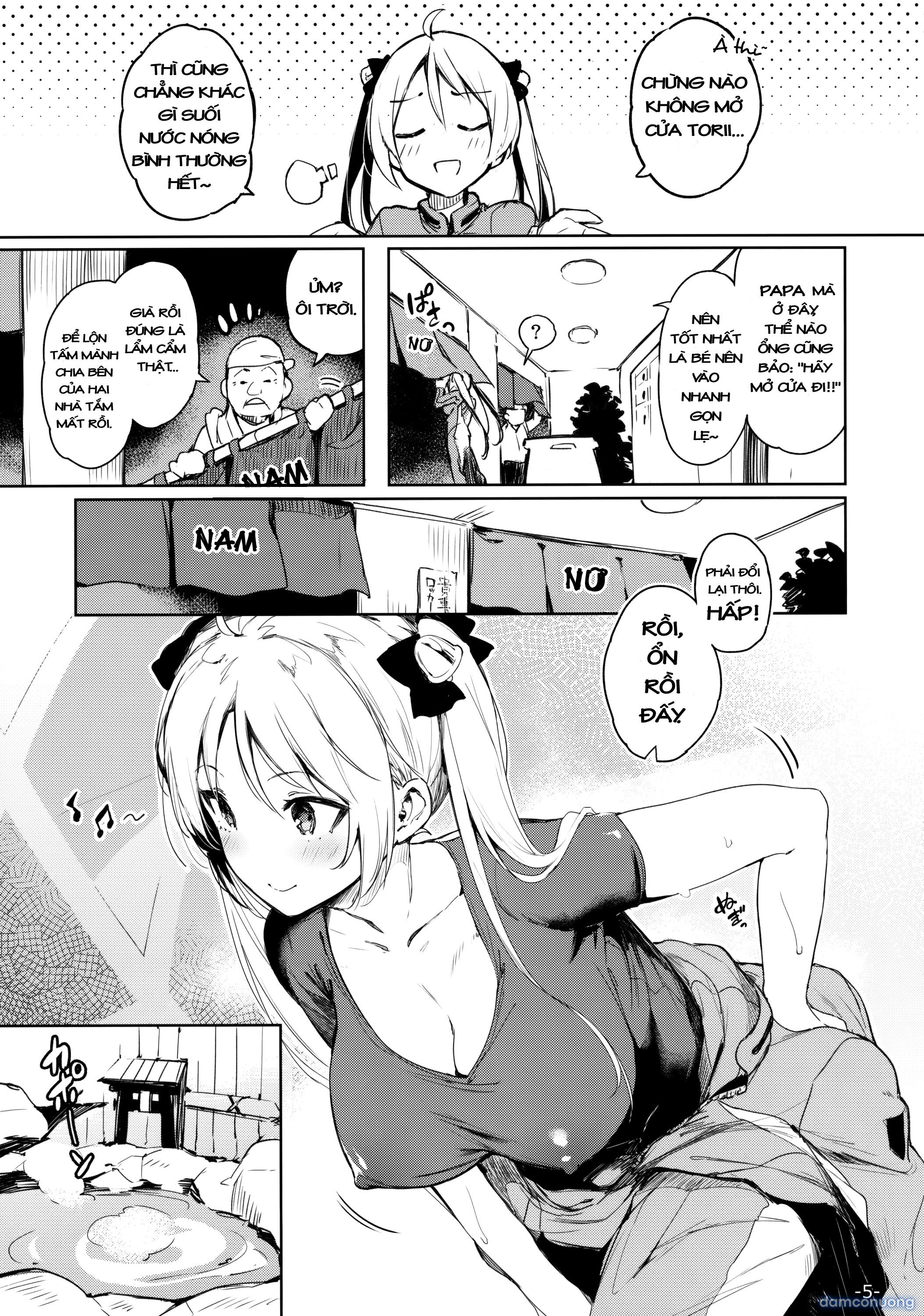Rin-chan Hoảng Loạn Khi Bị Kẹt Trong Tường 