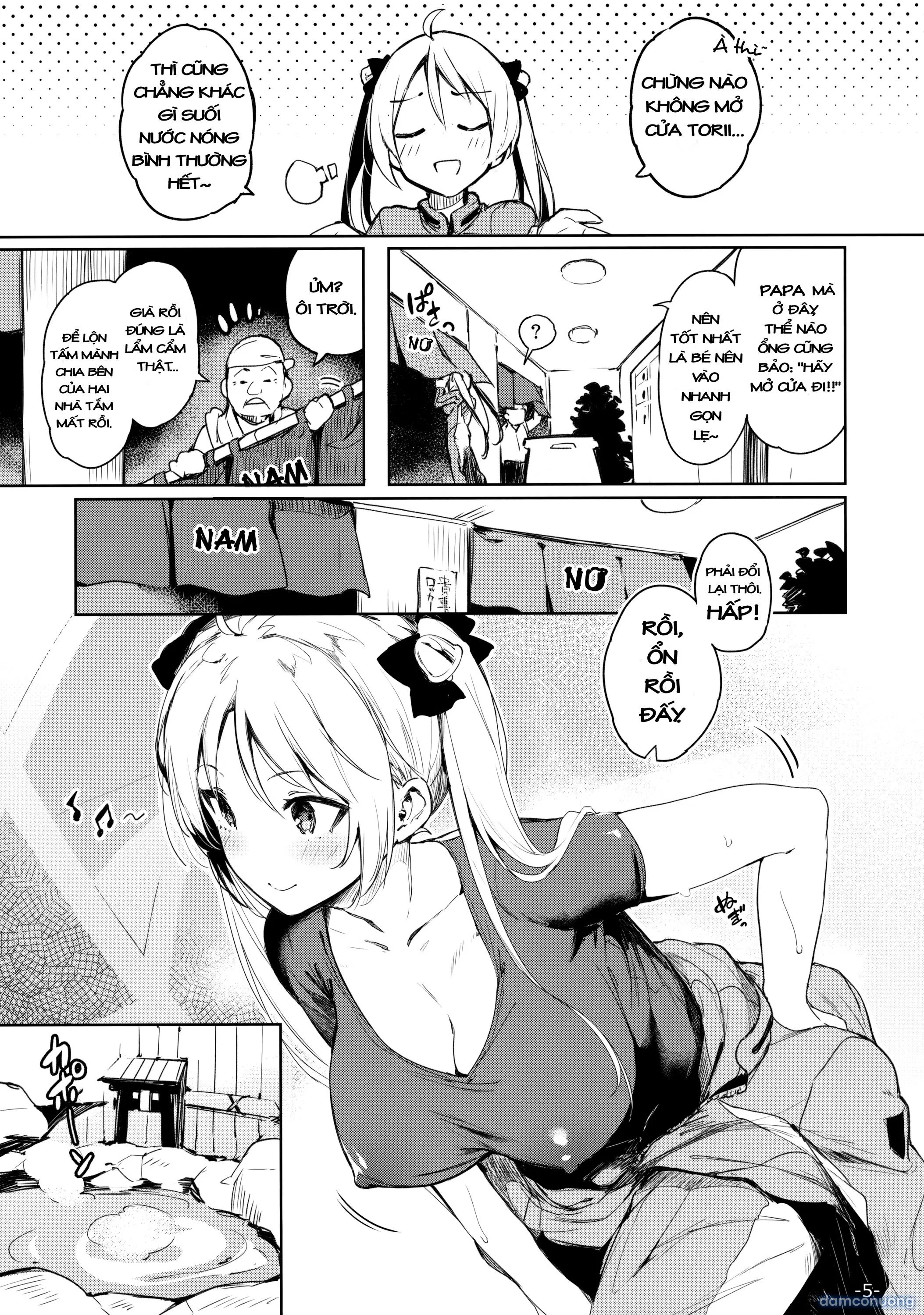 Rin-chan Hoảng Loạn Khi Bị Kẹt Trong Tường 