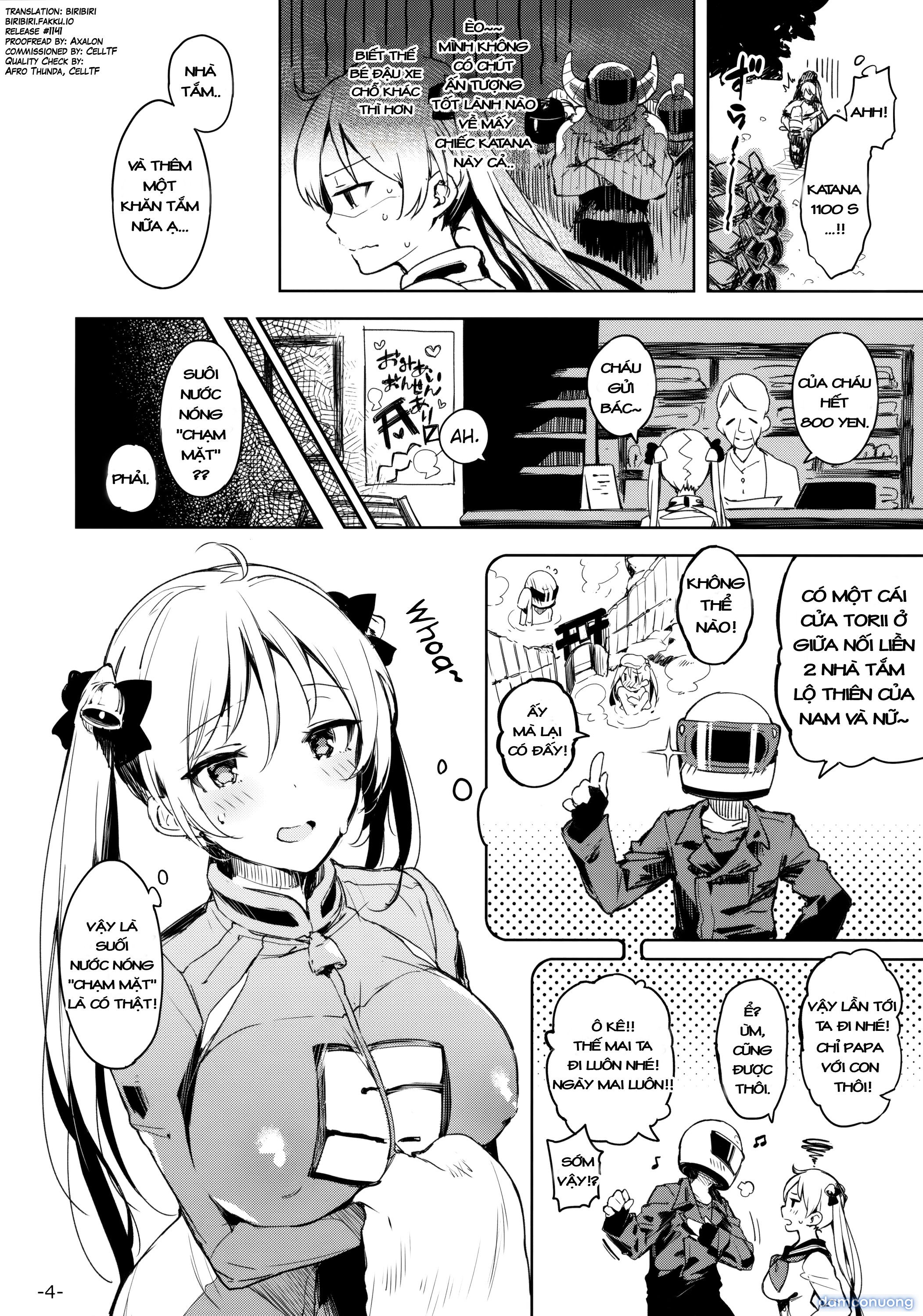 Rin-chan Hoảng Loạn Khi Bị Kẹt Trong Tường 