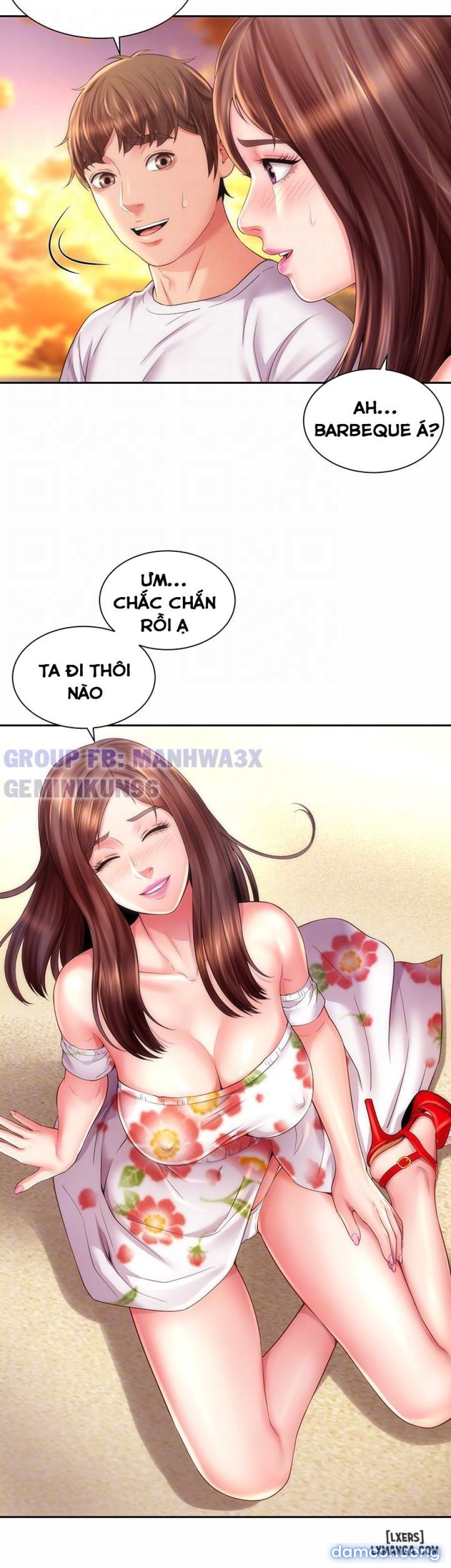 Bãi biển sung sướng 