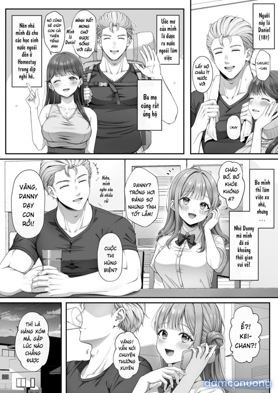 Summer Time Homestay ni Kita Dekachin Ryuugakusei ni Kaihatsu sareta Shojo 