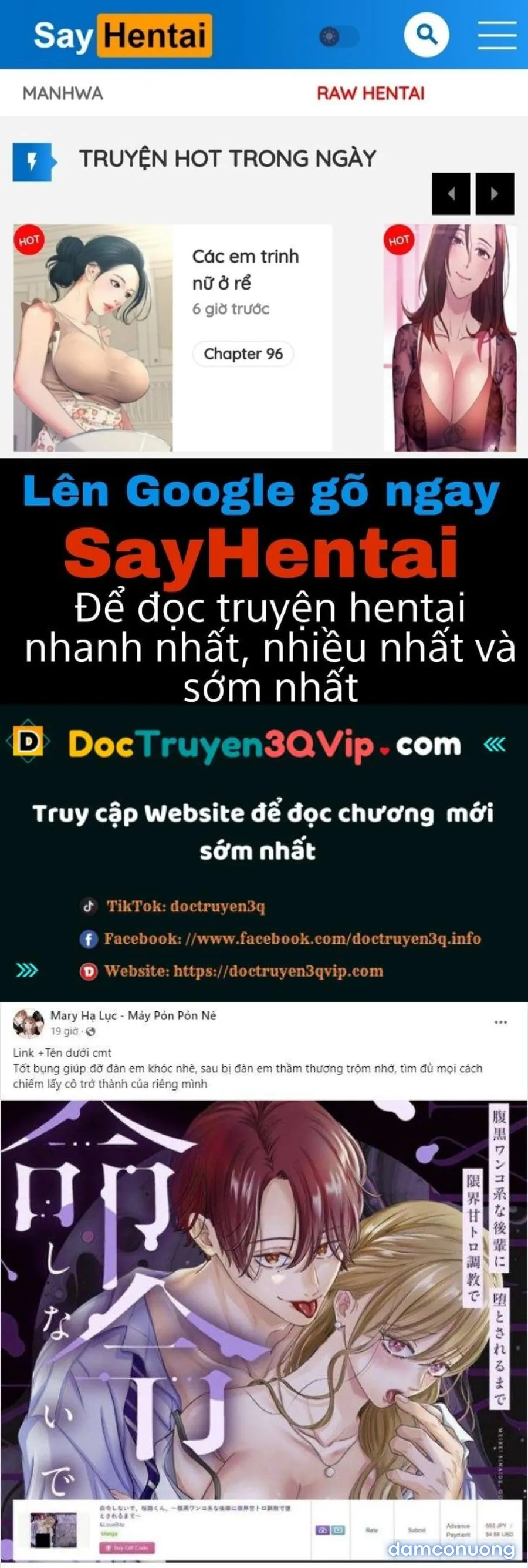 [18+] Tình Yêu Viêm Xoang 