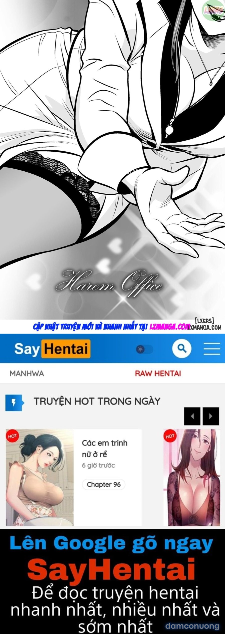 Bà chủ và văn phòng Harem - KHÔNG CHE 