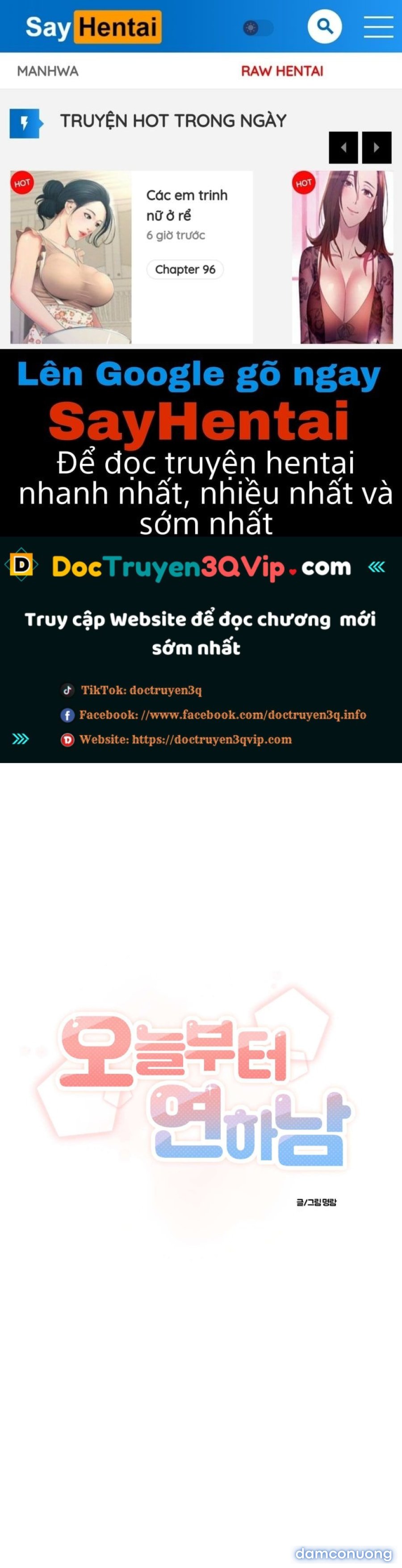 [18+] Thành Người Yêu Kém Tuổi Từ Hôm Nay 