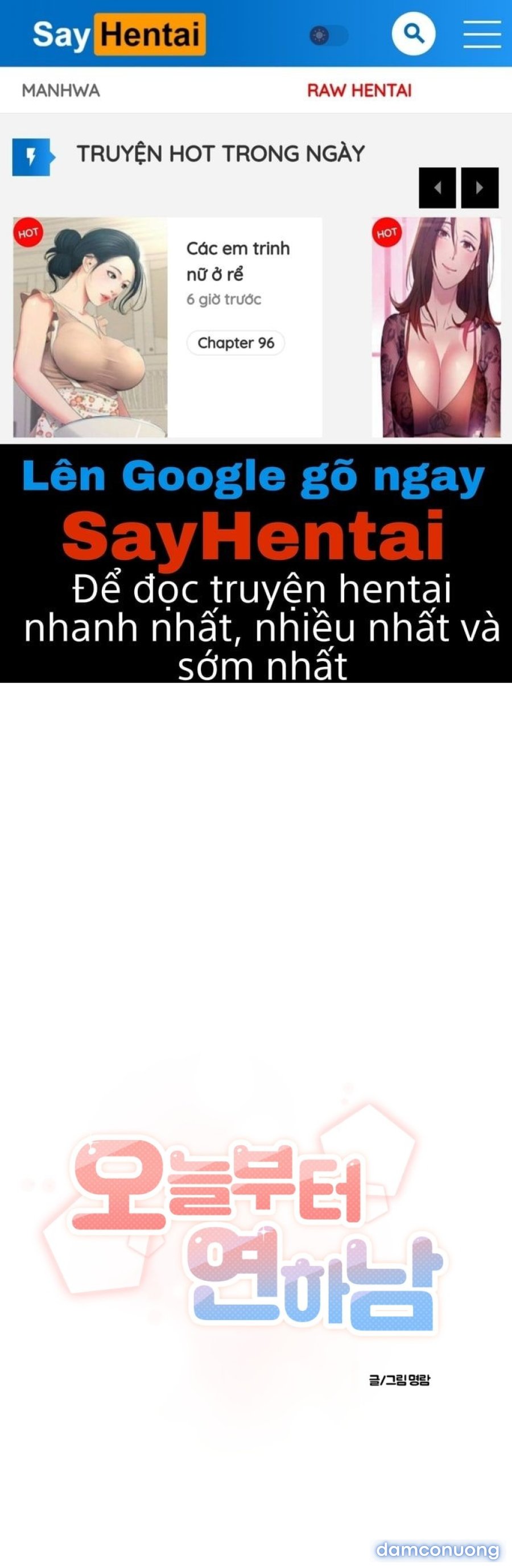 [18+] Thành Người Yêu Kém Tuổi Từ Hôm Nay 