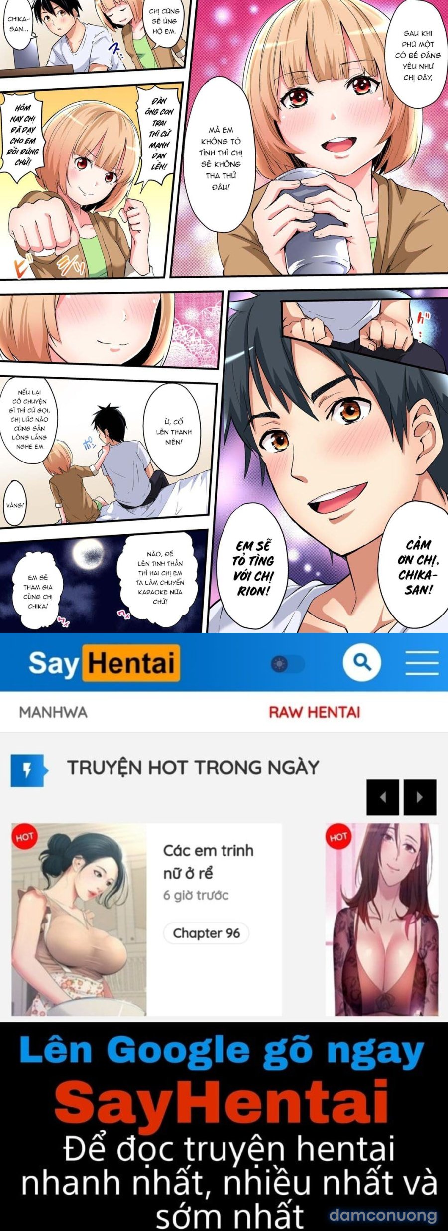 Tắm cùng chị vợ 