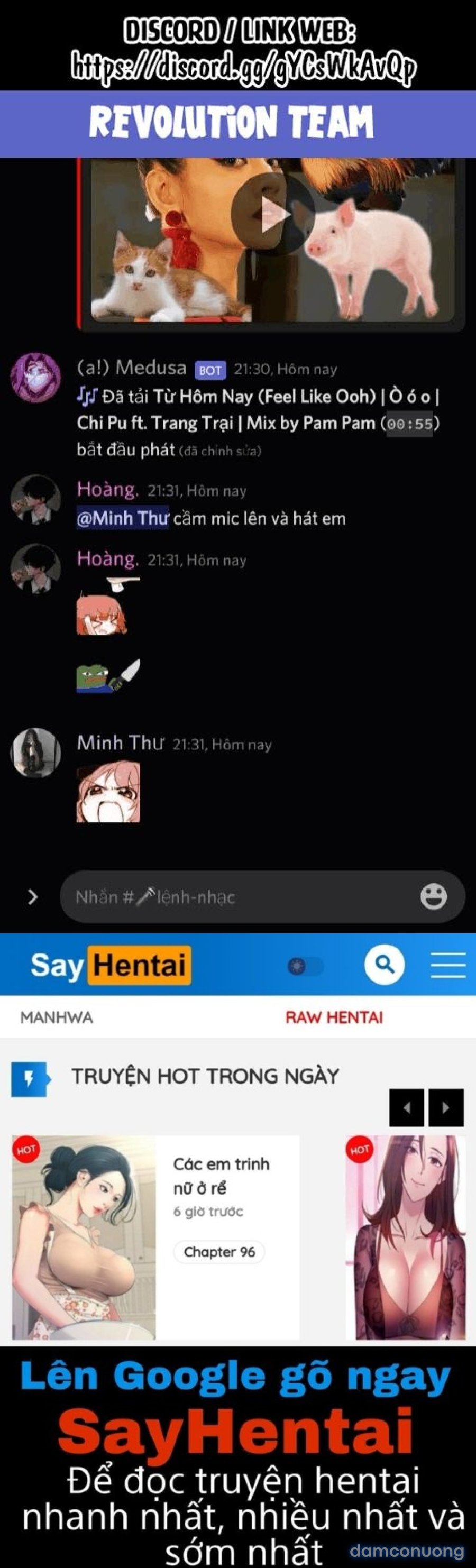 Tắm cùng chị vợ 
