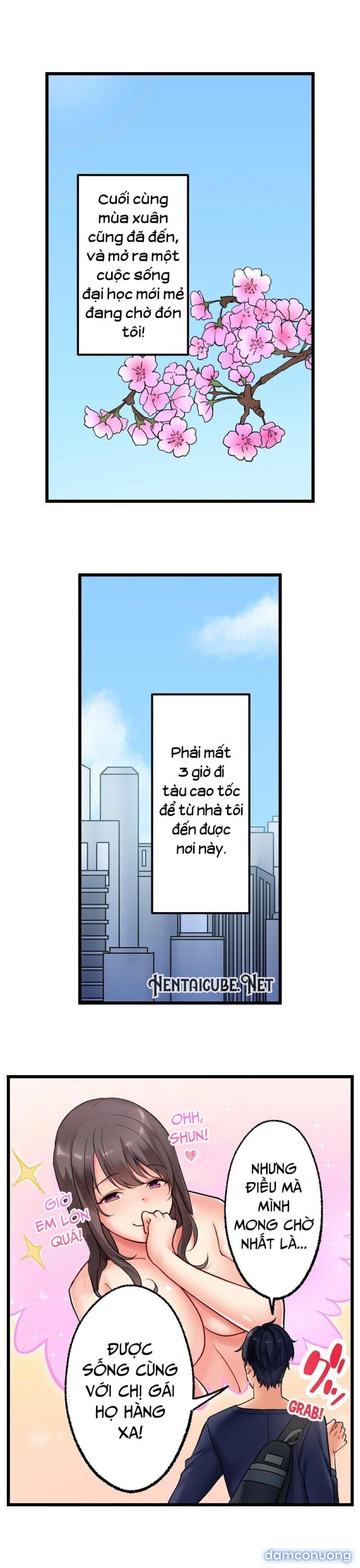 Làm tình cùng chị họ 