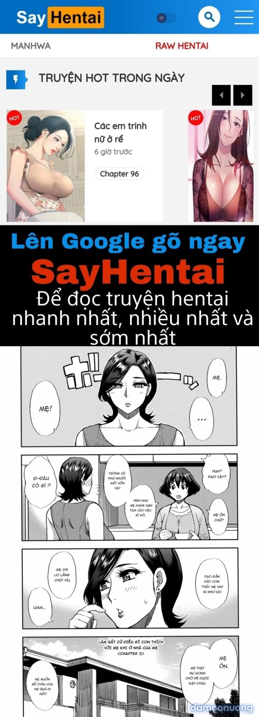 Địt vào lồn mẹ đi con rể 