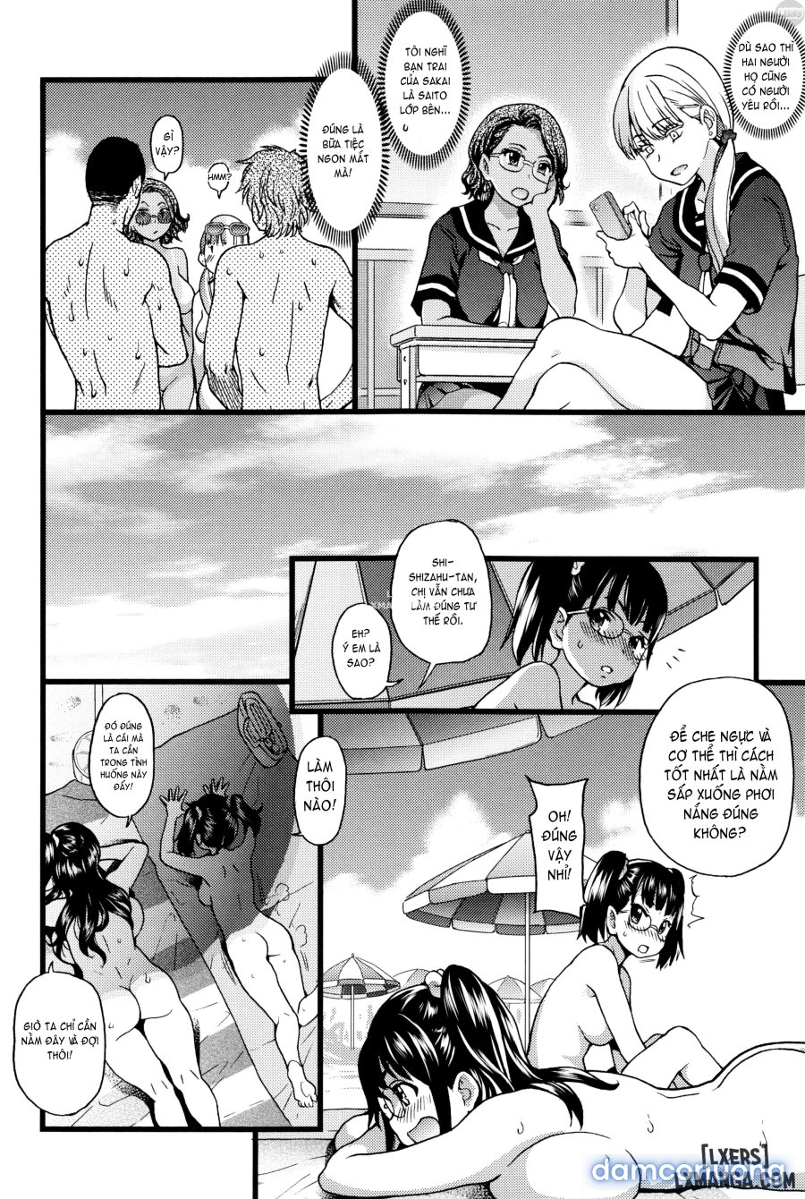 Nudist Beach ni Shuugakuryokou de 