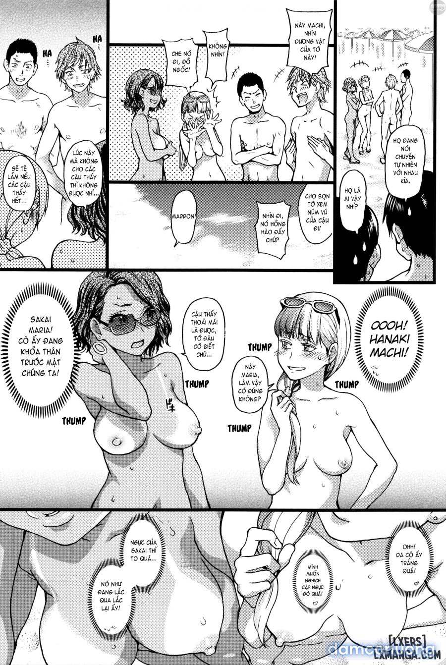 Nudist Beach ni Shuugakuryokou de 