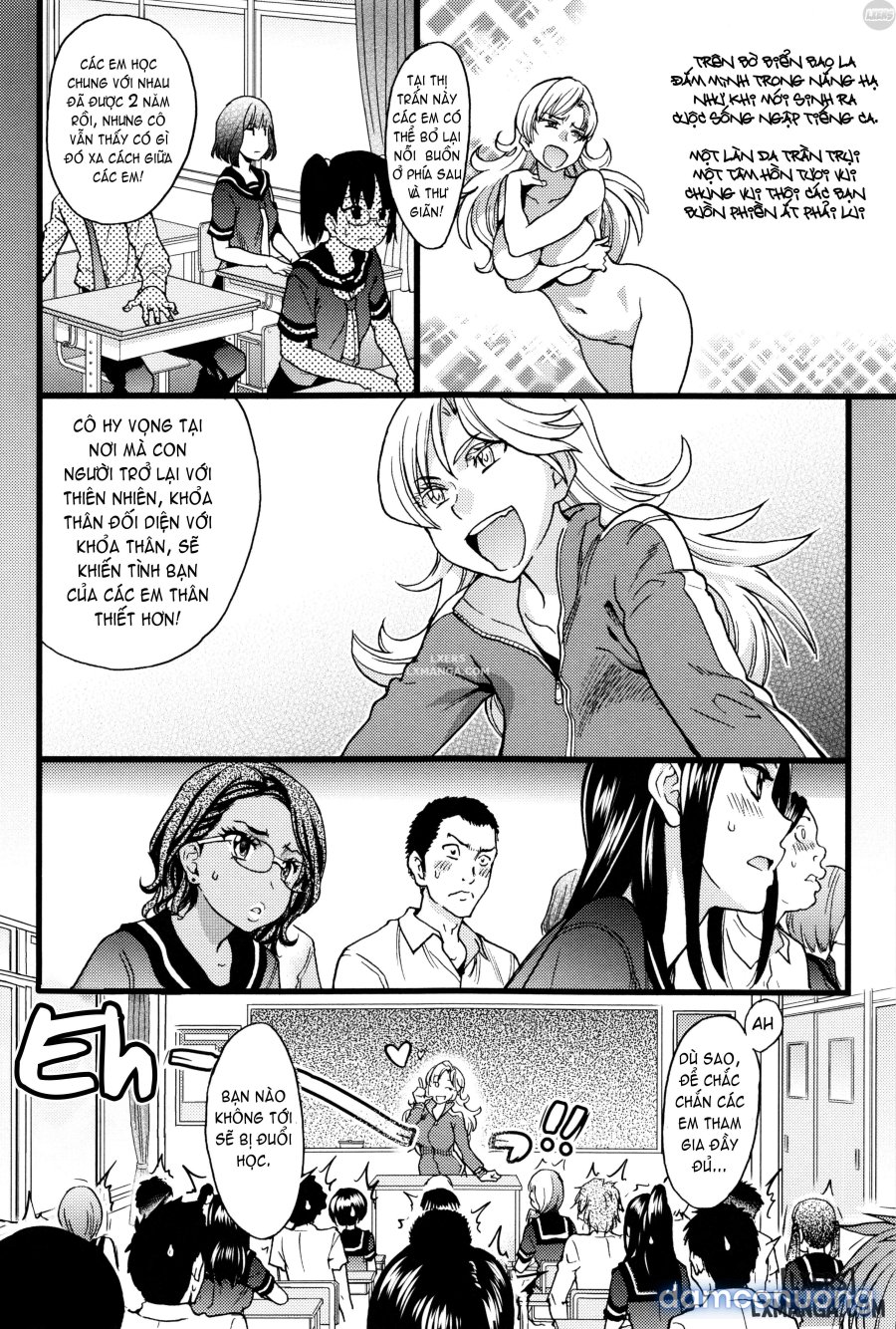 Nudist Beach ni Shuugakuryokou de 