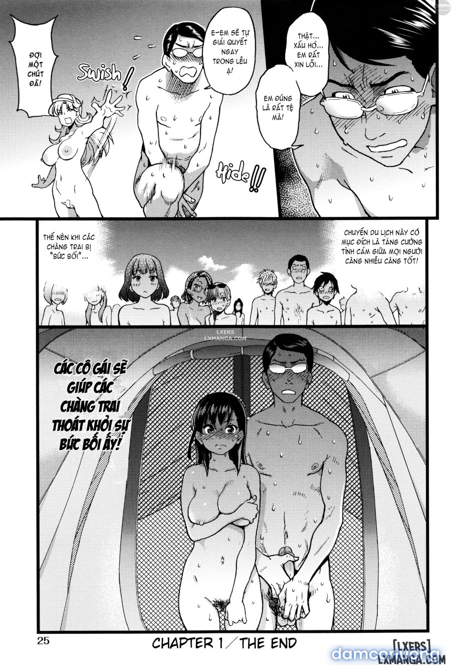 Nudist Beach ni Shuugakuryokou de 