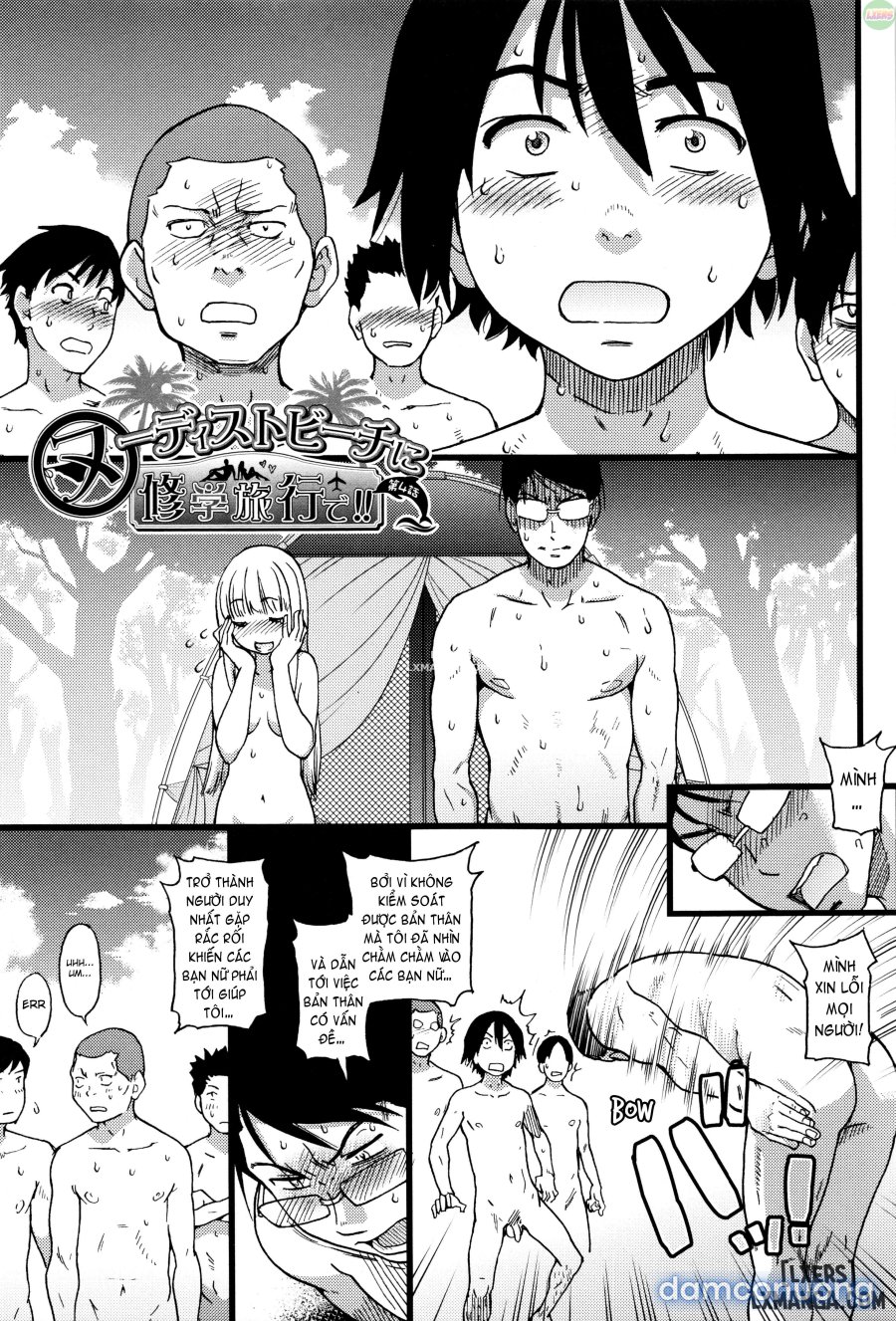Nudist Beach ni Shuugakuryokou de 