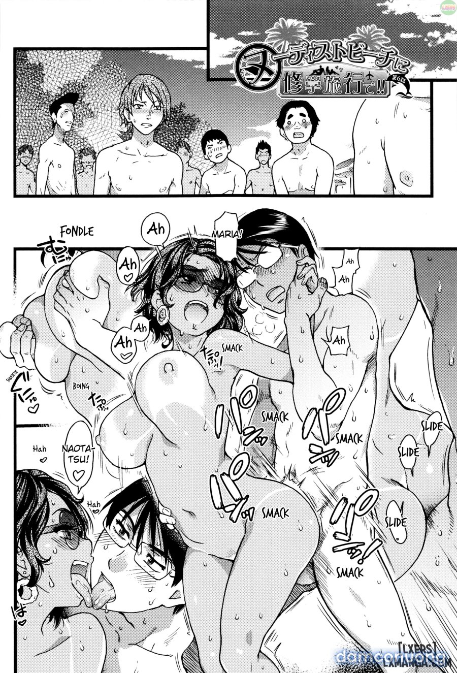 Nudist Beach ni Shuugakuryokou de 
