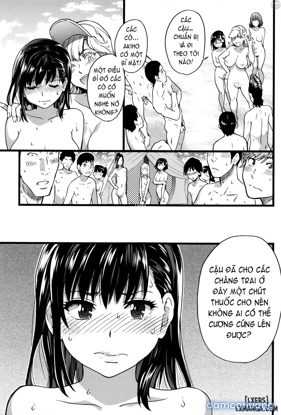 Nudist Beach ni Shuugakuryokou de 