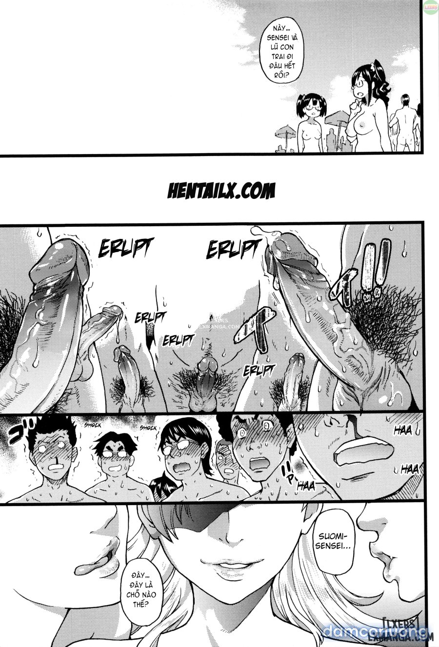 Nudist Beach ni Shuugakuryokou de 