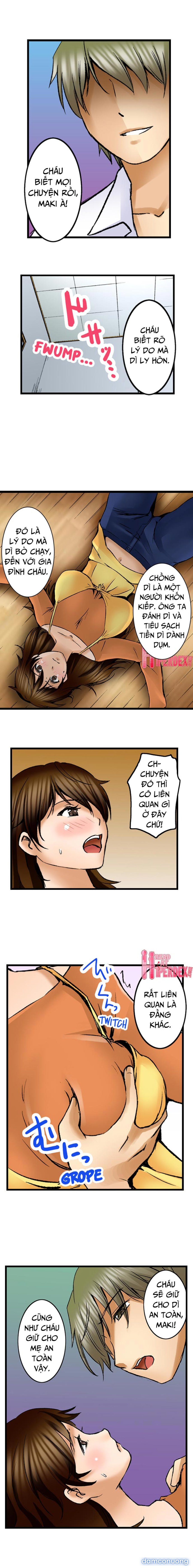 Bị kích thích bởi cháu mình! 