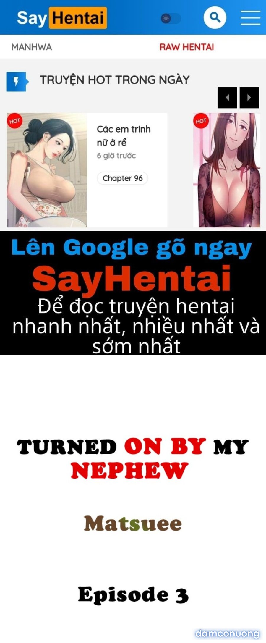 Bị kích thích bởi cháu mình! 