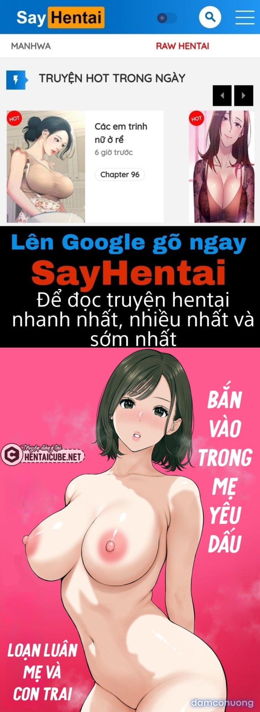Bắn vào trong mẹ yêu dấu - Loạn luân mẹ con 