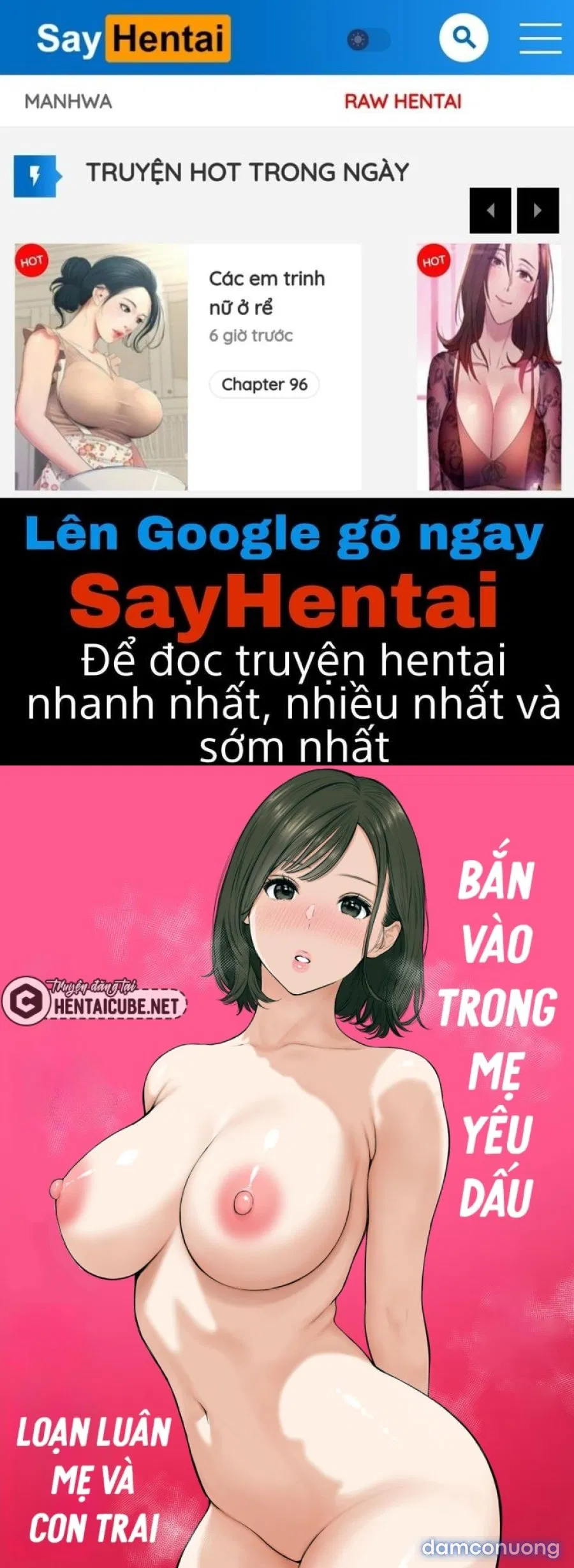 Bắn vào trong mẹ yêu dấu - Loạn luân mẹ con 