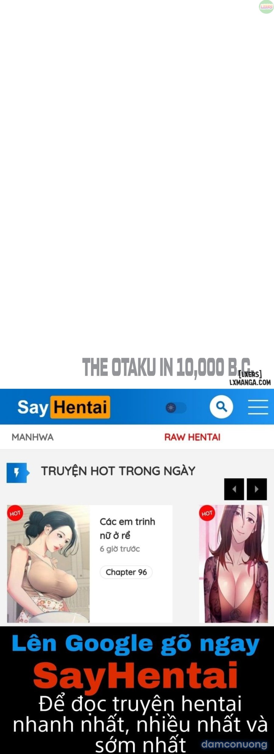 Trở về thời tiền sử 