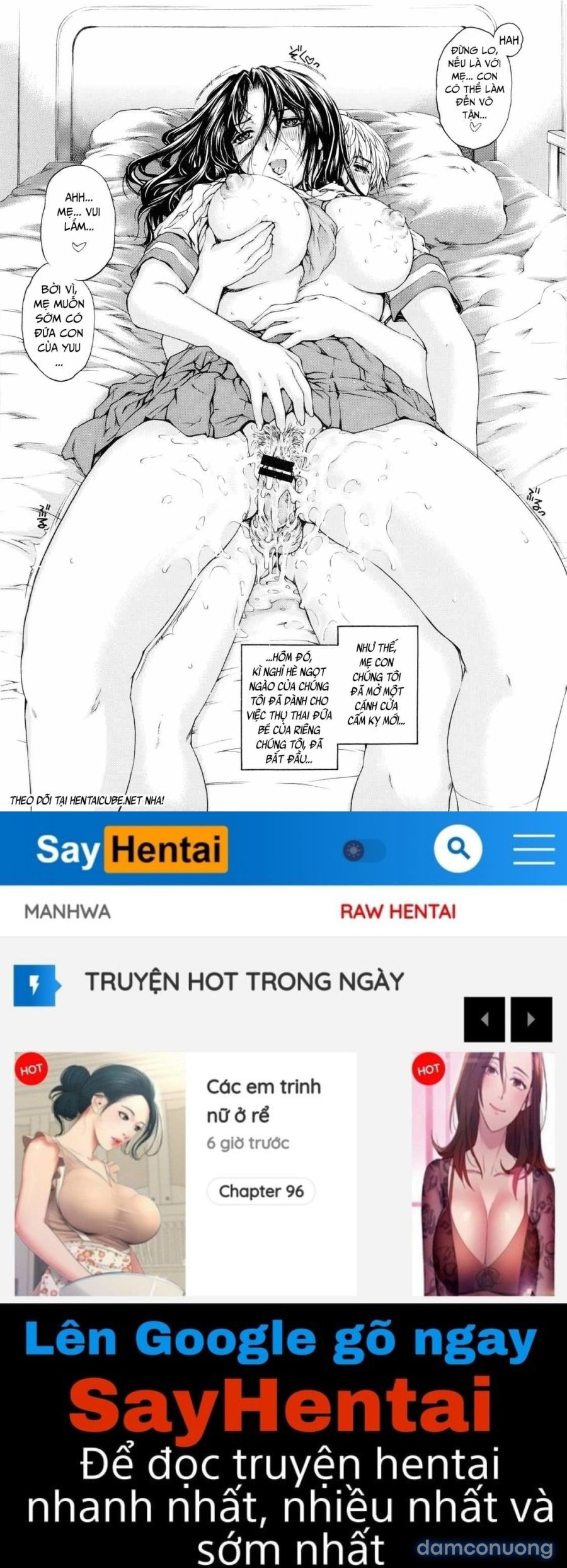 Tôi là một bà mẹ dâm dãng 