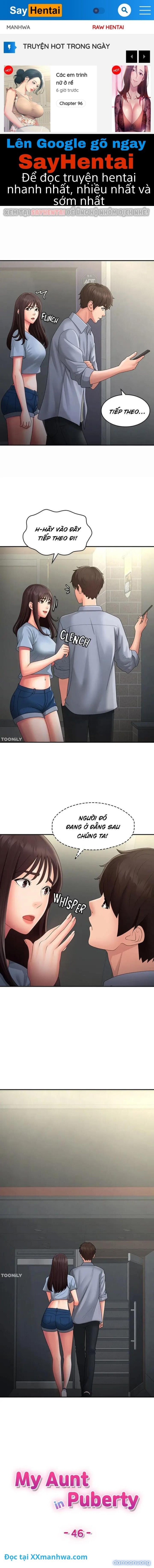Dì tôi dậy thì 