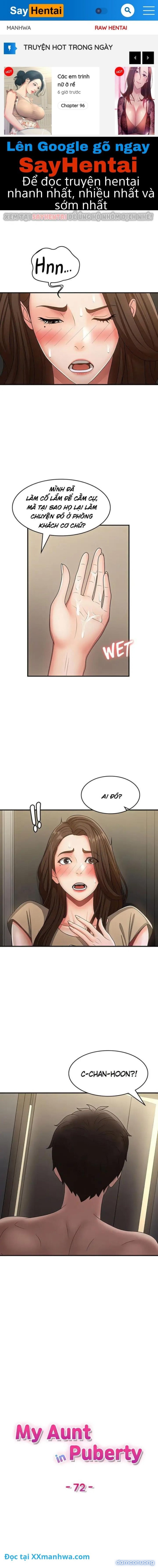 Dì tôi dậy thì 