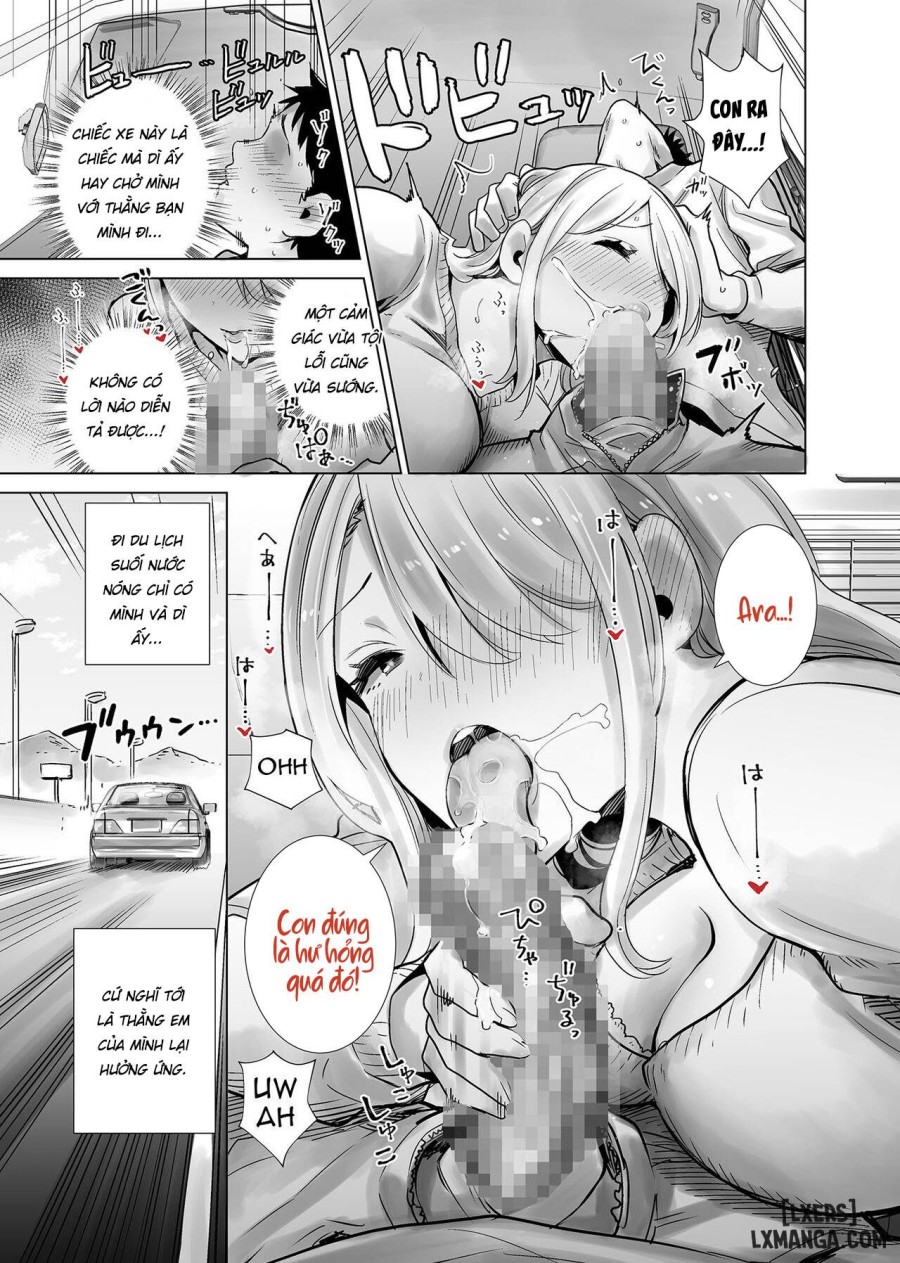 Tomodachi no Mama ga Boku no Dekachin Ikimakutta Onsen Ryokou 