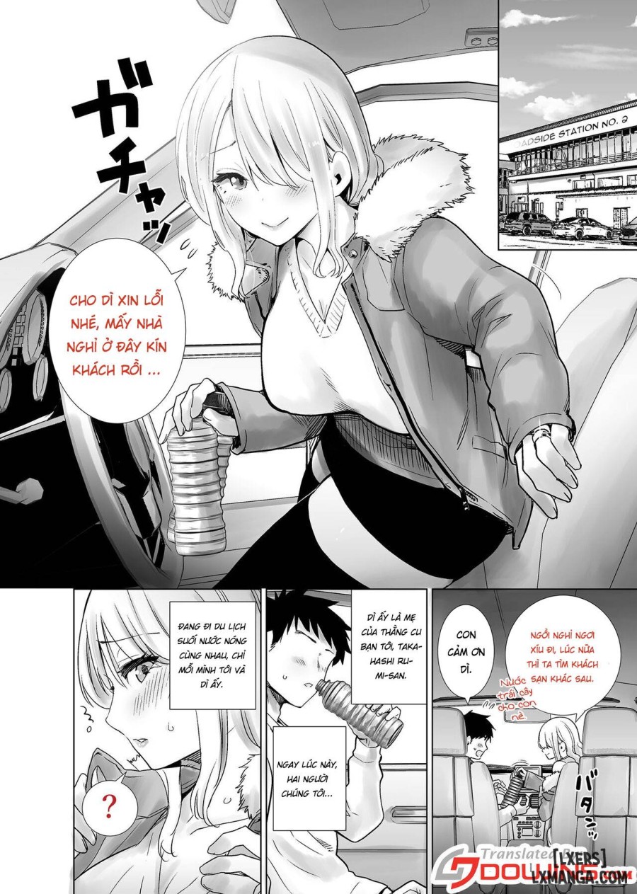 Tomodachi no Mama ga Boku no Dekachin Ikimakutta Onsen Ryokou 