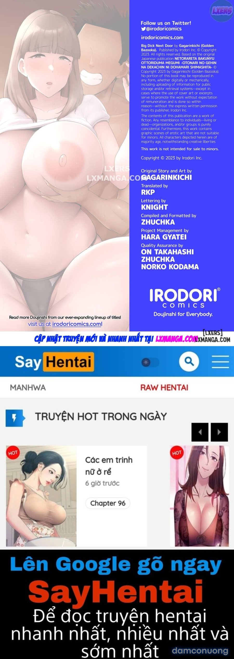 Vợ Tôi Thích Dương Vật Hàng Xóm 
